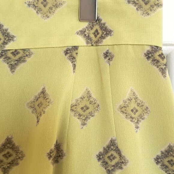 Vintage LIZ CLAIBORNE Wrap Skirt Green Gray - Picture 6 of 8